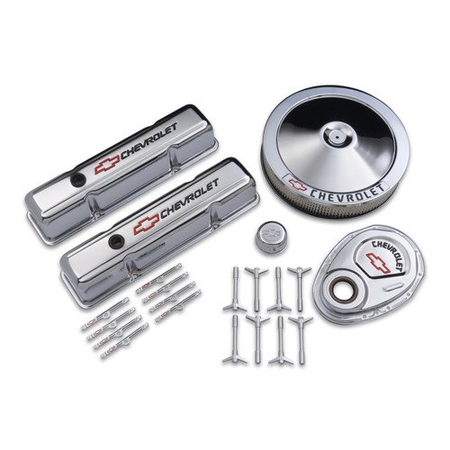 Small Block Chevy Engine Chrome Dress-Up Kit PFM141-900