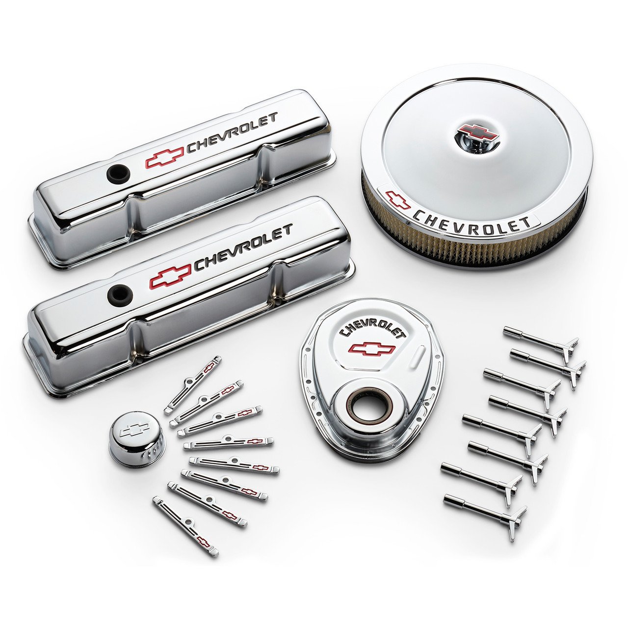 Small Block Chevy Engine Chrome Dress-Up Kit PFM141-900